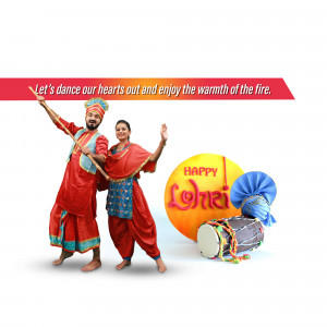 Happy Lohri hd images poster banner status and hd photos